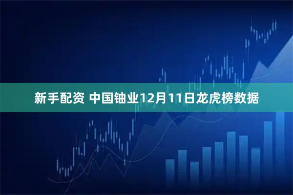 新手配资 中国铀业12月11日龙虎榜数据