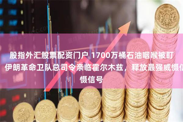 股指外汇股票配资门户 1700万桶石油咽喉被盯上!伊朗革命卫队总司令亲临霍尔木兹,释放最强威慑信号